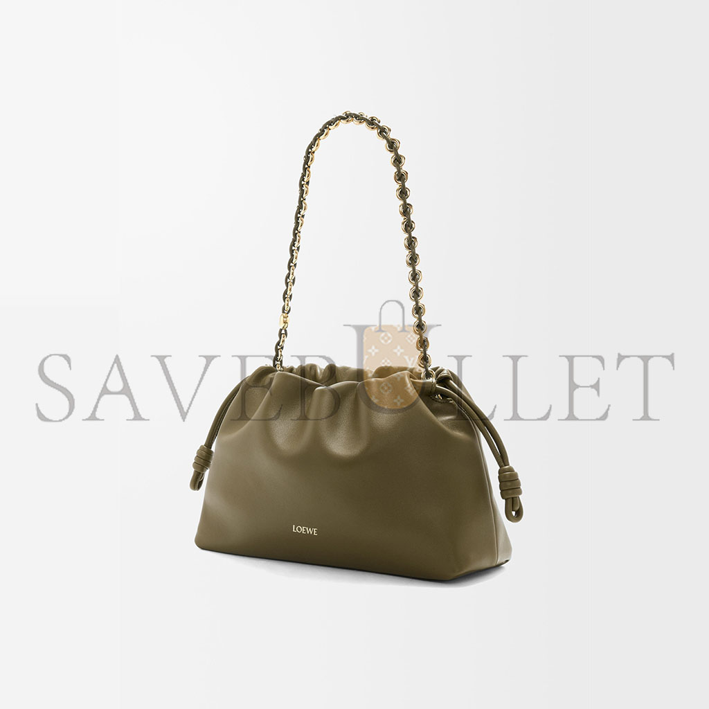 LOEWE MEDIUM FLAMENCO PURSE IN MELLOW NAPPA LAMBSKIN 0011091576 (30*20*10.5cm)